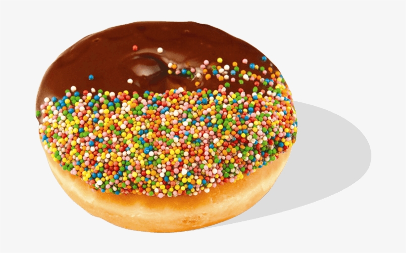 Choc 100's & 1000's Donut - Balfours Donut, transparent png download