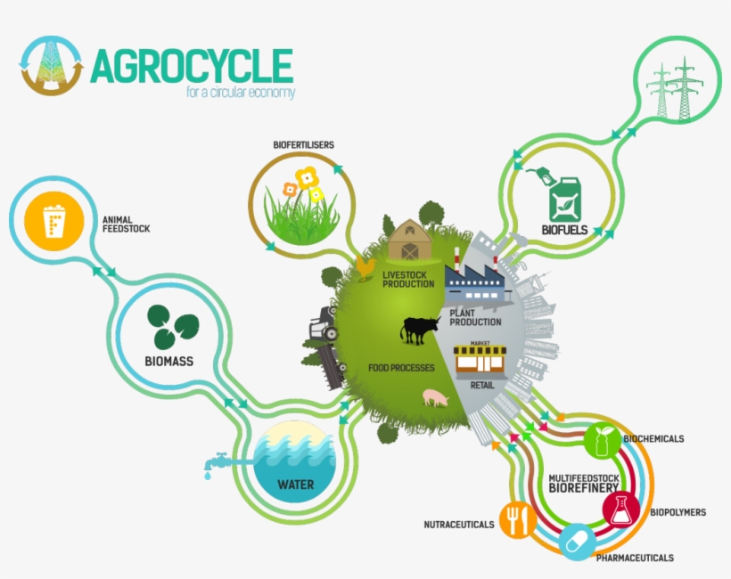 Agrocycle - Circular Economy Food Waste, transparent png download
