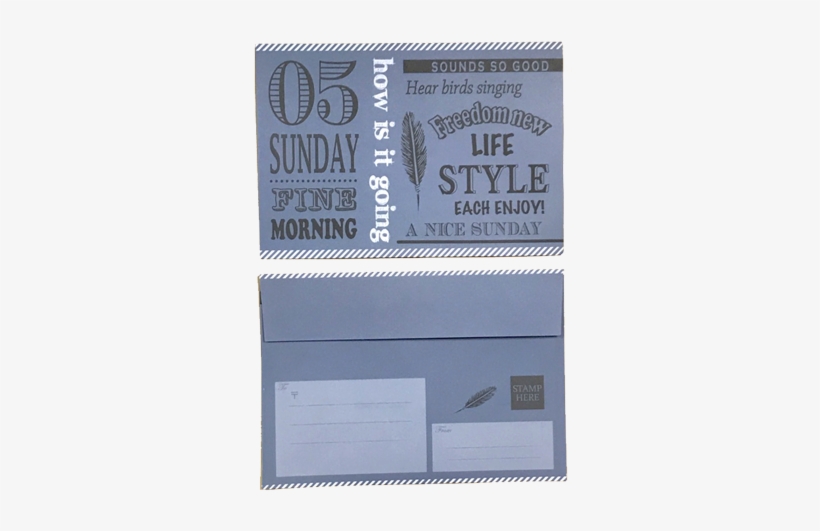 Paper Vintage Envelope 12p, transparent png download