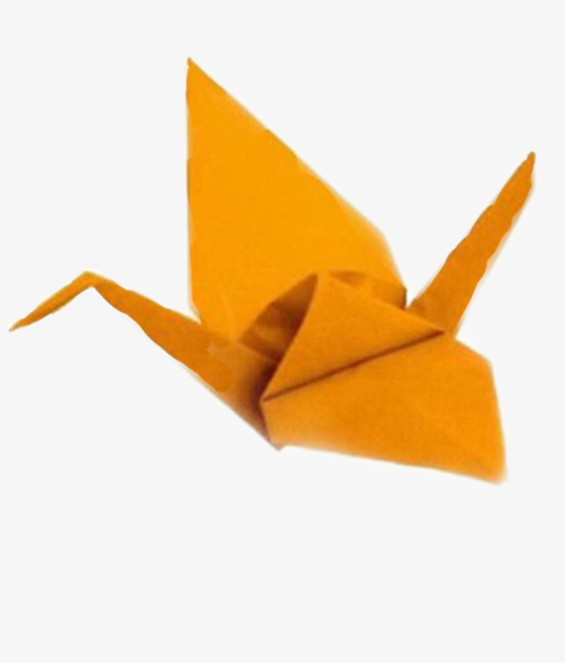 Yellow Sticker - Origami, transparent png download