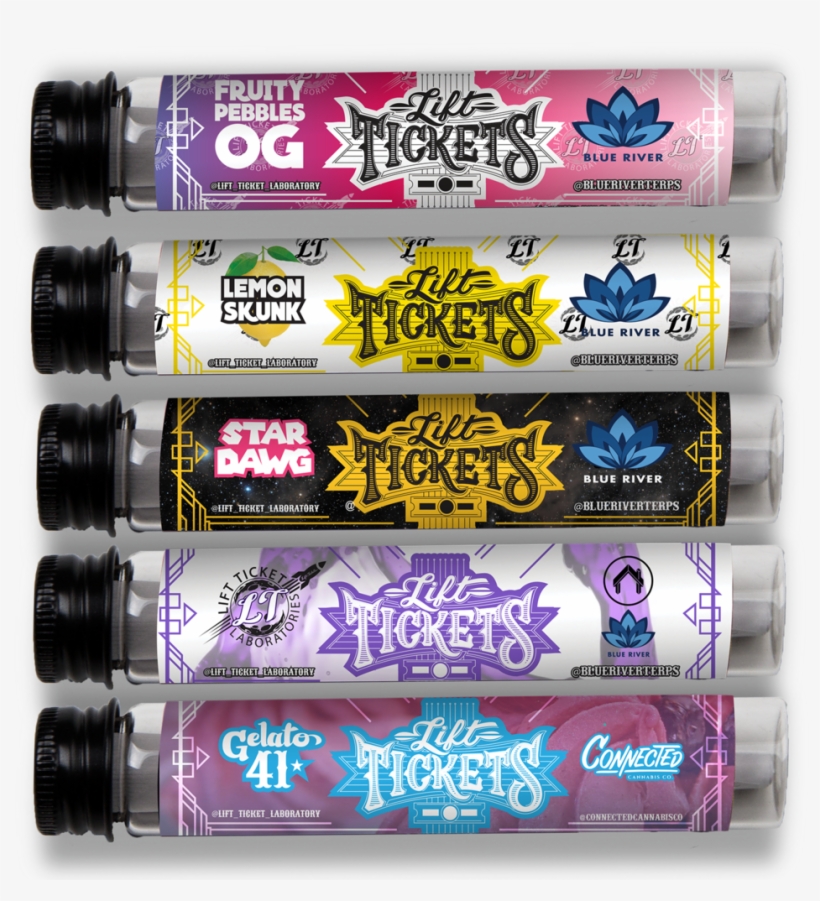 Blue River Variety Cone 10pk Lift Tickets - Plastic, transparent png download