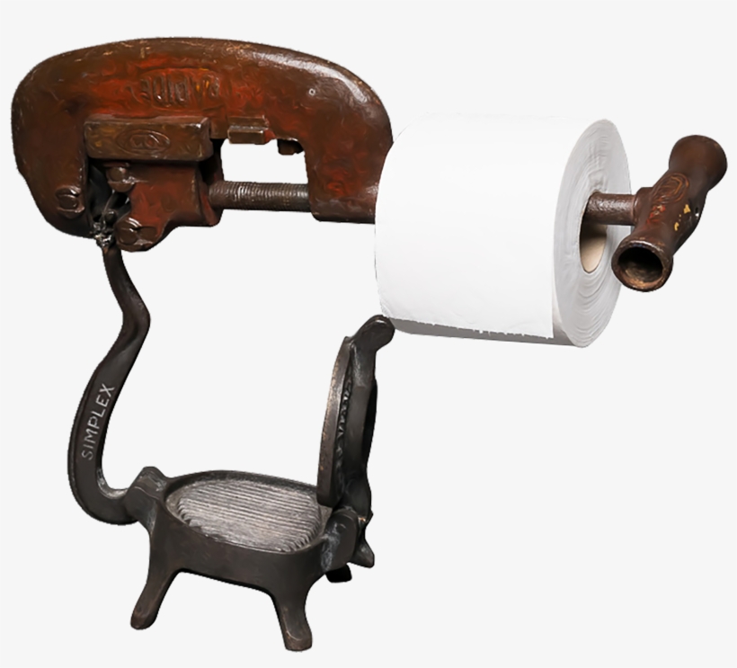 Former Chopped Steak 1940 Cut Vintage Tube - Distributeur Papier Toilette Vintage, transparent png download