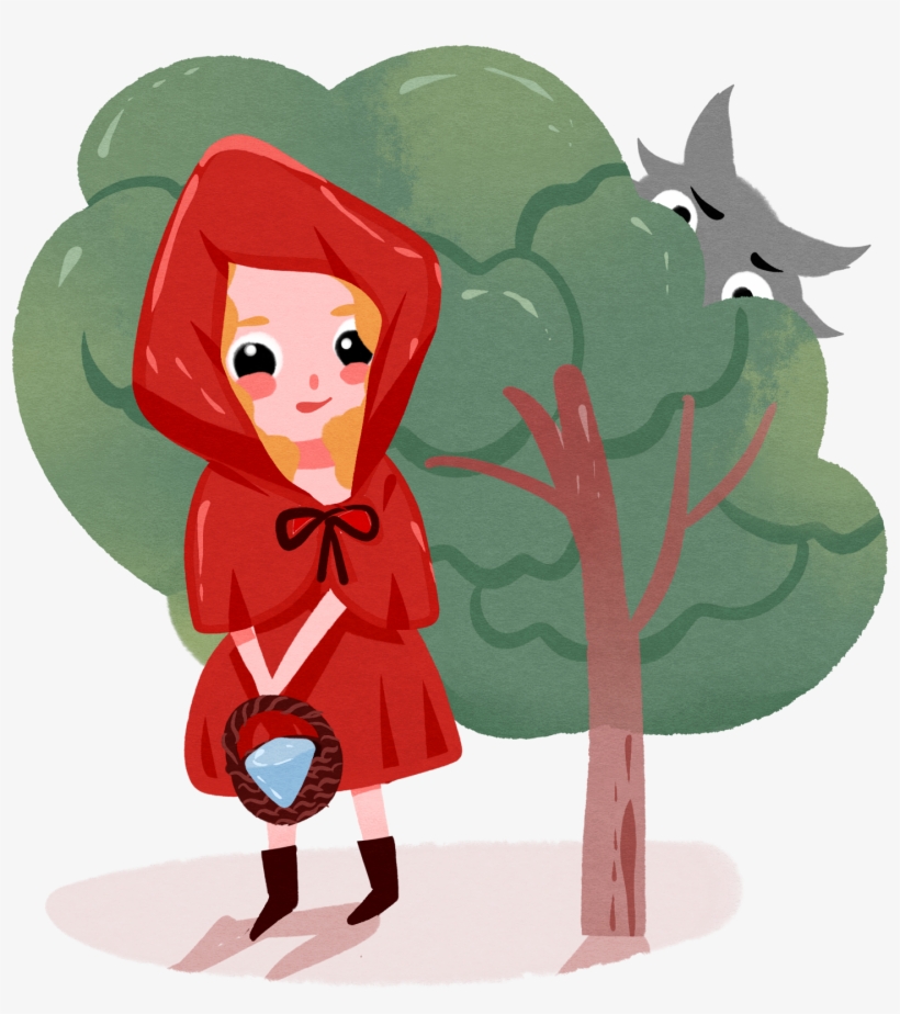 Fairy Tale Character Cartoon Girl Png And Psd - Illustration, transparent png download