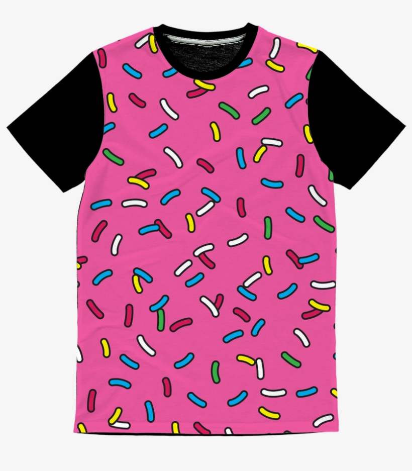 "cartoon Sprinkles Classic Sublimation Panel T- Shirt\ - Pyjamas Baby Shark, transparent png download