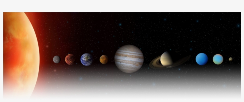From Left To Right - Venus With All Planets, transparent png download