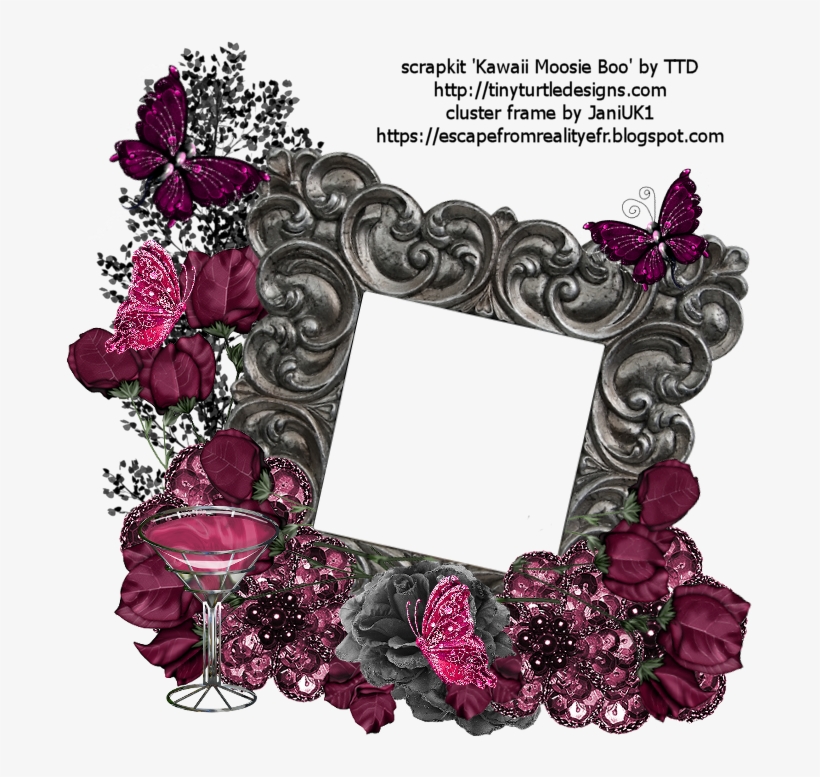 And Here Is A Sample Tag Using The Frame - Picture Frame, transparent png download