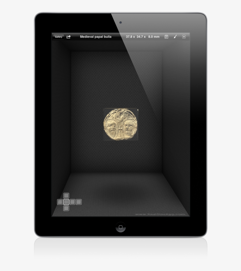 Medieval Papal Bulla Real Size - Coin, transparent png download