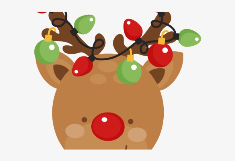 Reindeer Clipart Frame - Personalized Baby Onesies Christmas, transparent png download