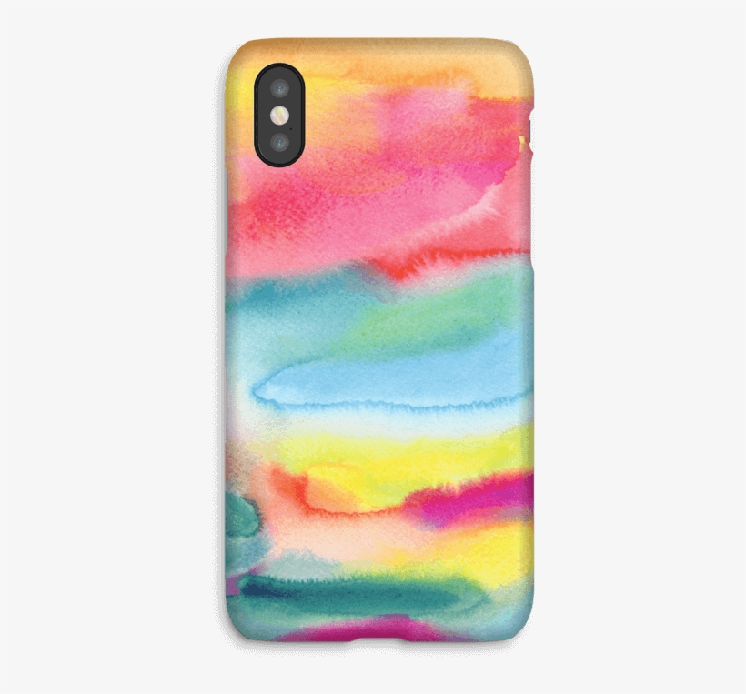 Color Explosion Case Iphone X - Mobile Phone Case, transparent png download