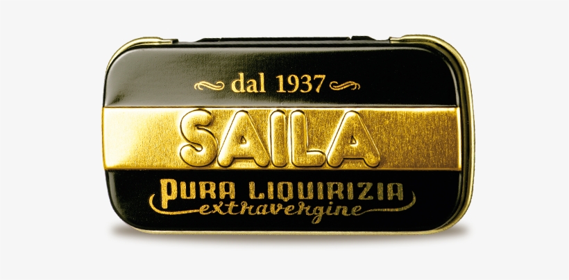 Saila Pure Licorice "gold" - Saila Liquirizia Purissima Extra Forte, transparent png download