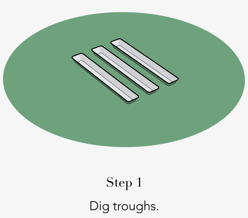 Installation Usually Begins By Digging A Shallow Trench - Sign, transparent png download