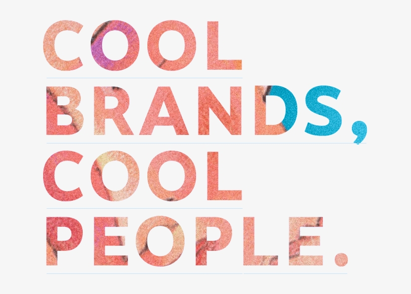 Cool Brands Cool People - Tan, transparent png download