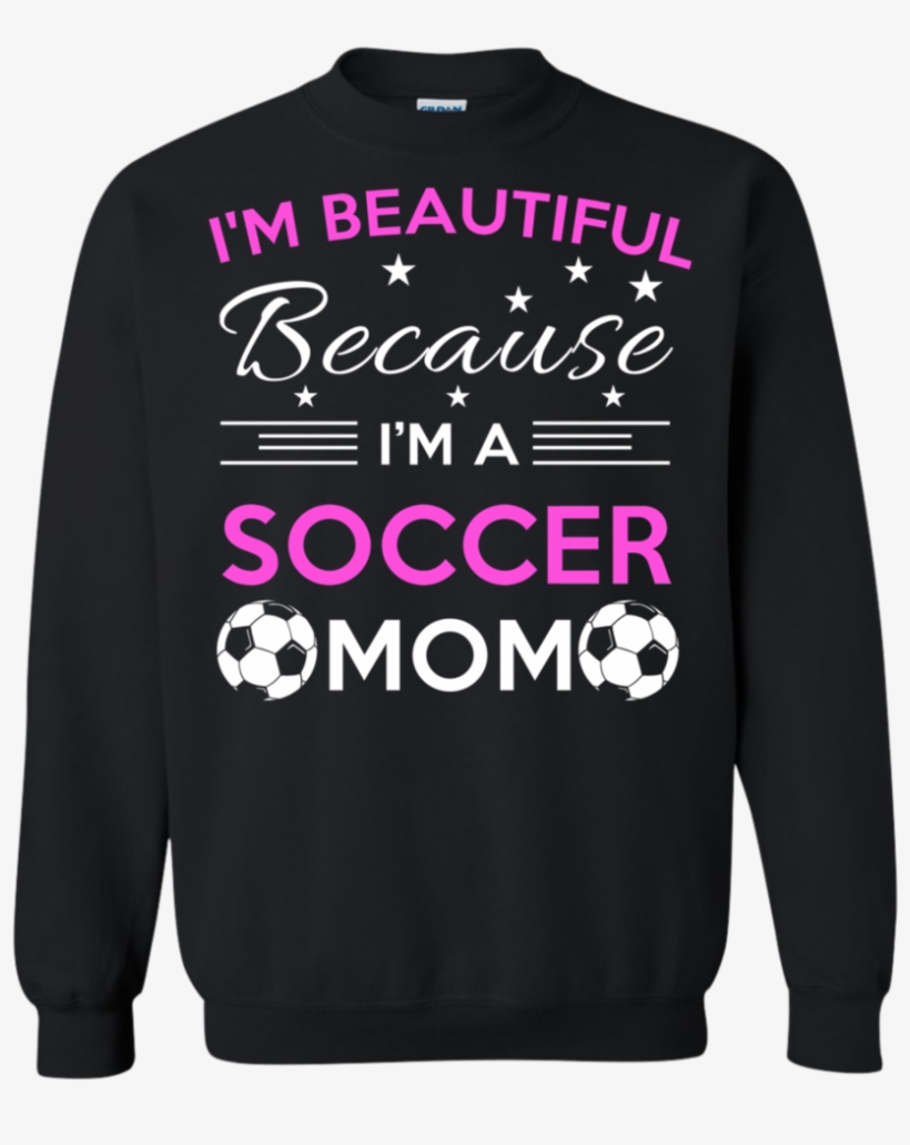 I'm Beautiful Because I'm A Soccer Mom Sweatshirt - Ugly Sweater Invader Zim, transparent png download