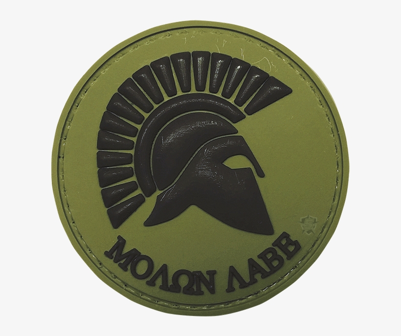 Olive Drab Molon Labe Morale Patch - Molon Labe, transparent png download
