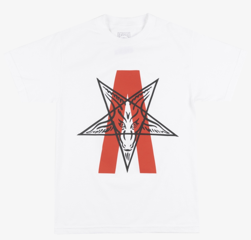 Black Scale Abstract Reality T-shirt Mens Blvck Scvle - Star Of Satan, transparent png download