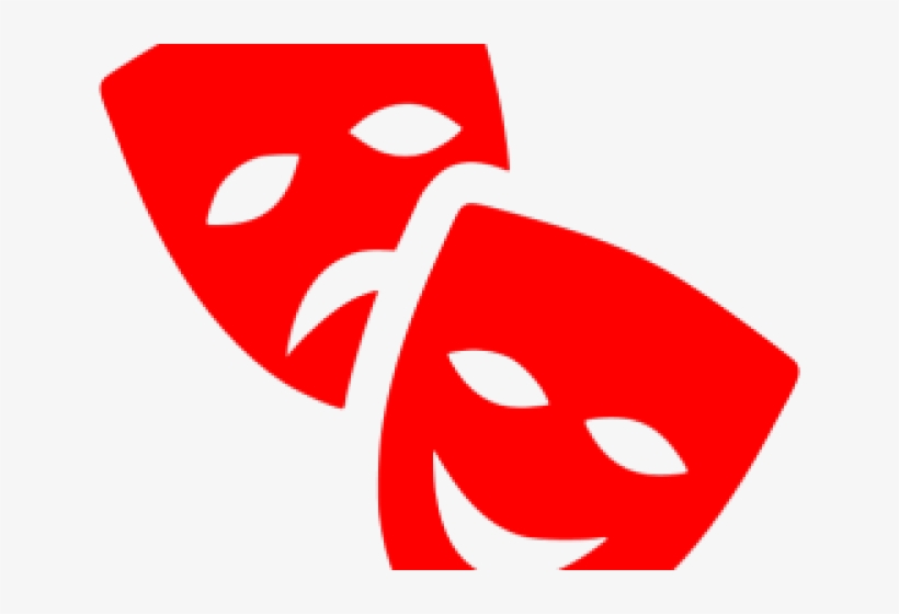 Theatre Masks Png Green, transparent png download