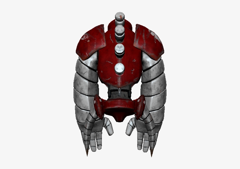 Scratched Robot Back - Cuirass, transparent png download
