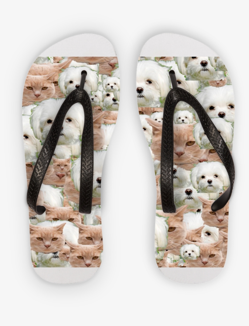 Two Face Test ﻿kids Flip Flops - Flip-flops, transparent png download