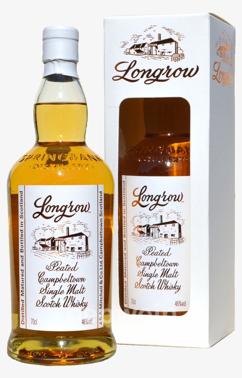 Longrow Peated Campbeltown, Scotland - Longrow Peated, transparent png download