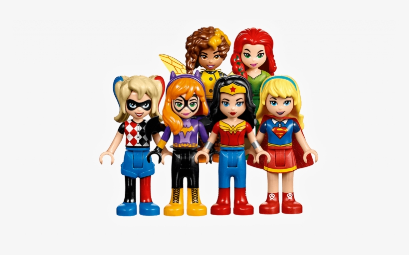 Lego Female Superheroes New Lego Super Hero Girls Launching - Lego Dc Super Hero Girls, transparent png download