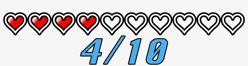 4-rating - Heart, transparent png download