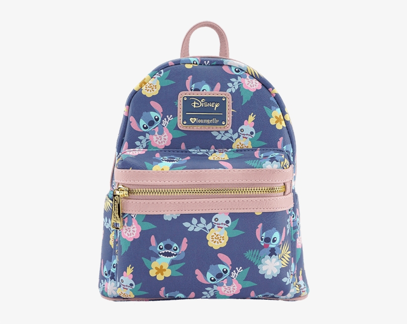 1 Of - Loungefly Lilo And Stitch Mini Backpack, transparent png download