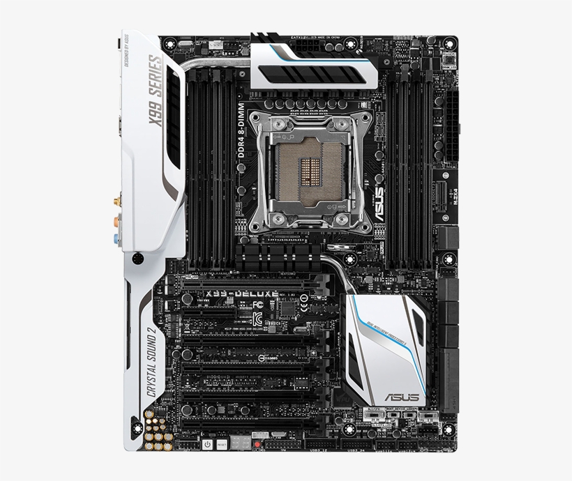 3-way Geforce Gtx Titan X - Asus X99 Deluxe, transparent png download
