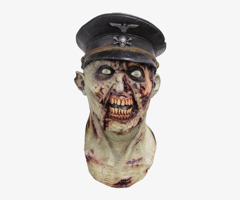 Undead Nazi Ss Officer Biter Deluxe Adult Latex Heer - Heer Zombie, transparent png download