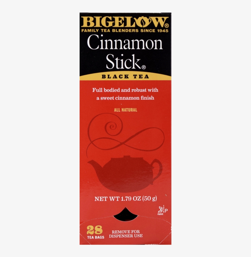Bigelow Cinnamon Stick Black Tea - Book Cover, transparent png download