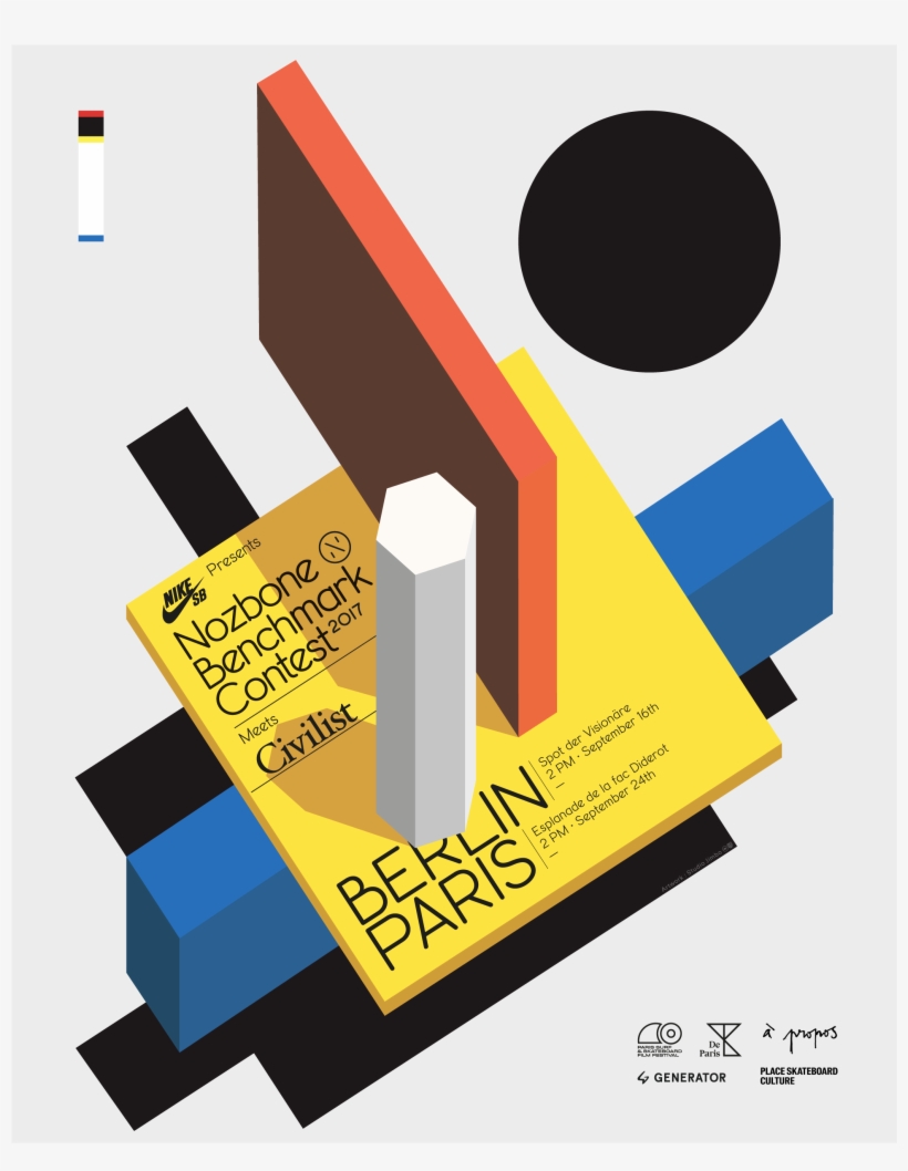 Nike Sb Present The 10th Nozbone Benchmark Contest - Graphic Design, transparent png download