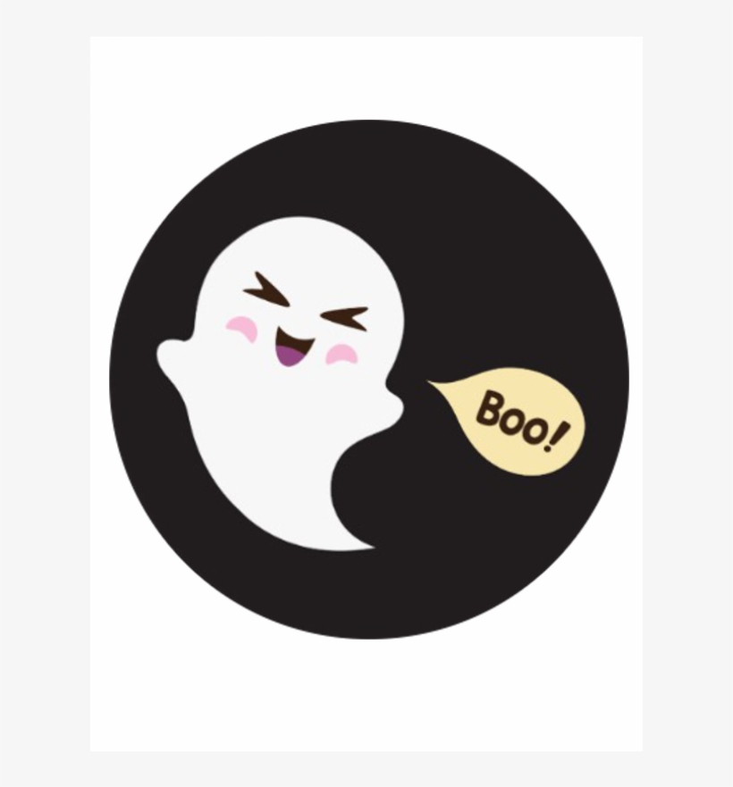 Halloween Ghost Halloween - Friendly Ghost Saying Boo, transparent png download