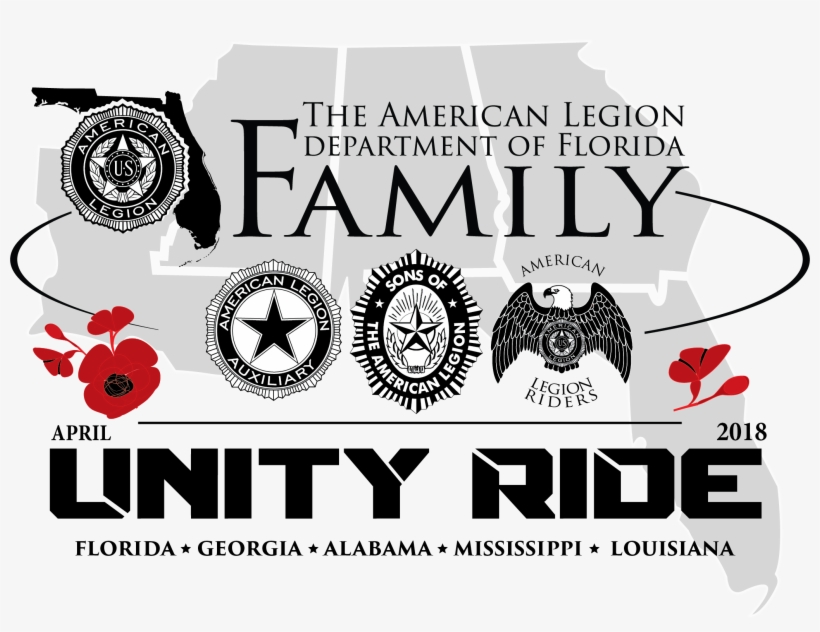 Presale For The 2018 6th Florida Alr Unity Run T-shirts - American Legion Emblem, transparent png download