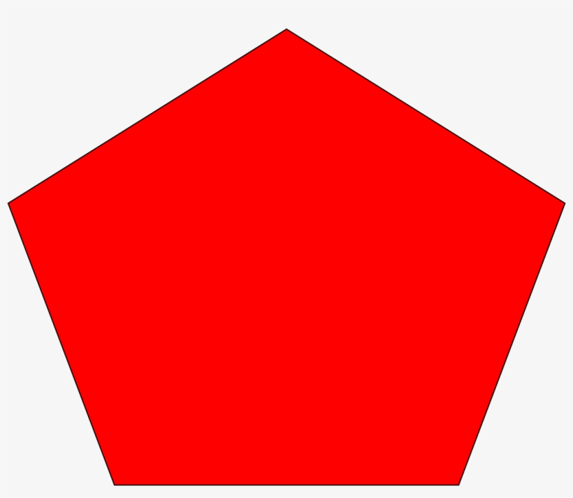 Pentagon Clipart Brown - Red Square Transparent, transparent png download