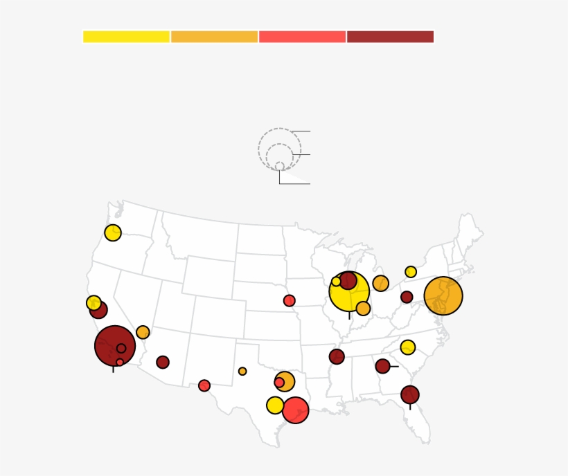 Percentage Of City Spending That Goes Toward Fixed - Mlb Map 1950, transparent png download