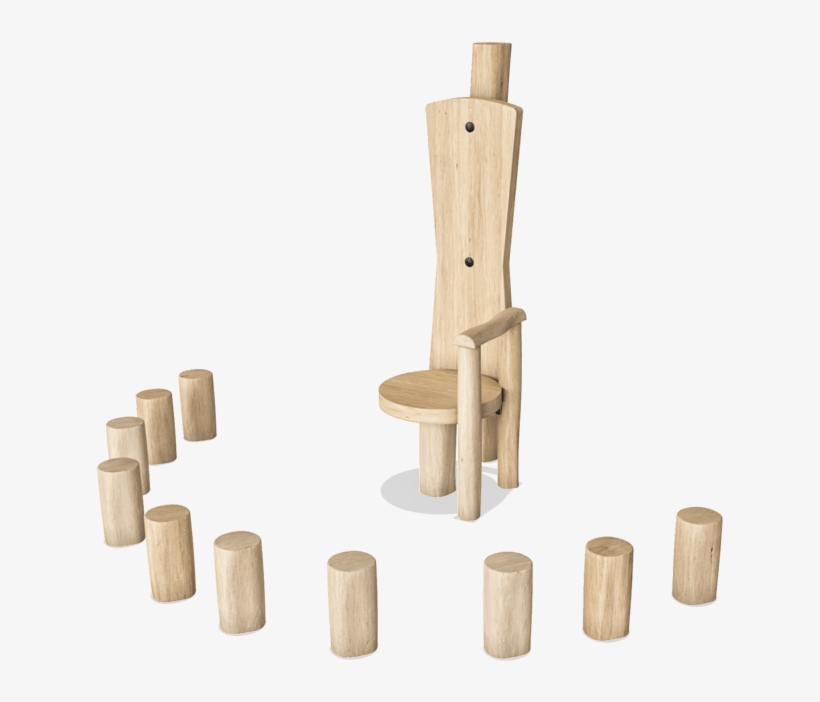 Trono Del Príncipe Robinia - Plywood, transparent png download