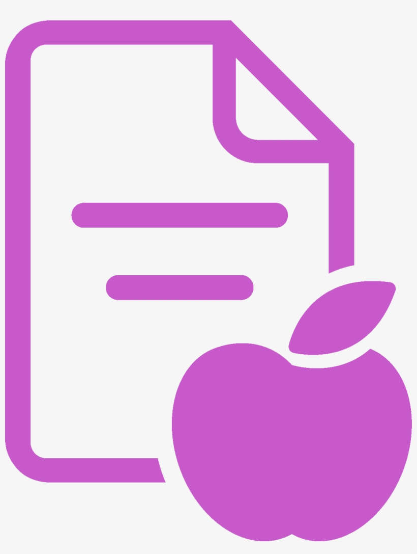 Purple Icon Online Prep Coach Meal Plan - Meal Plan Icon, transparent png download