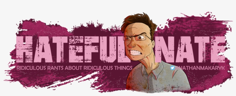 Hateful Nate Logo 2 - Cartoon, transparent png download