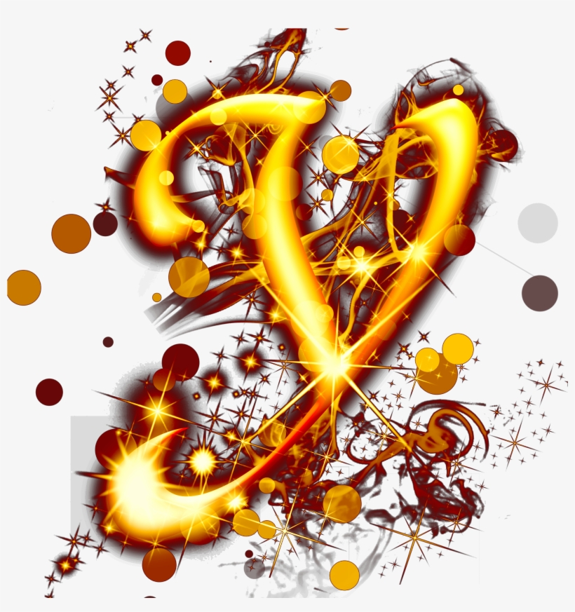 Gold Light Effect Letters Psd Png And, transparent png download