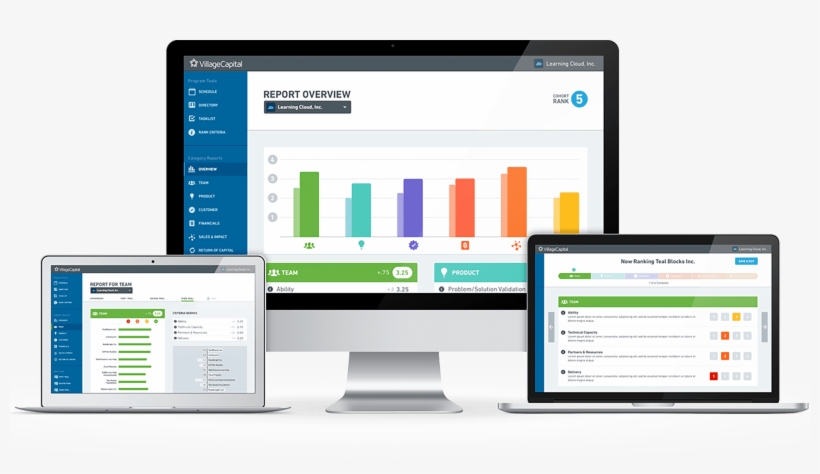 A Composite Image Showing The Village Capital Platform - Computer Icon, transparent png download