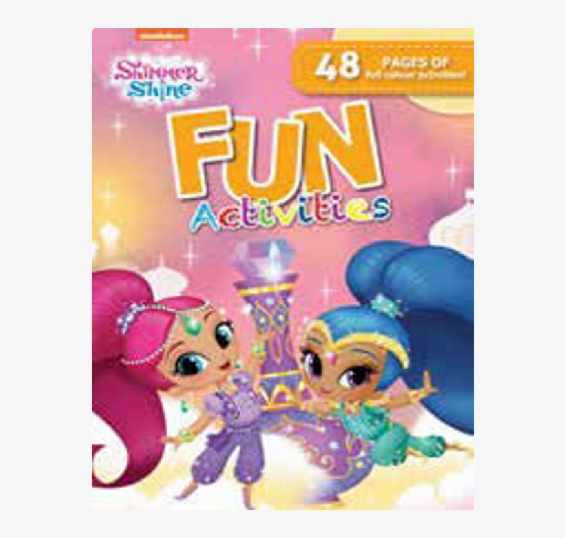 Shimmer And Shine 48pg Full Colour Activity Book - Shimmer And Shine Activity Book, transparent png download
