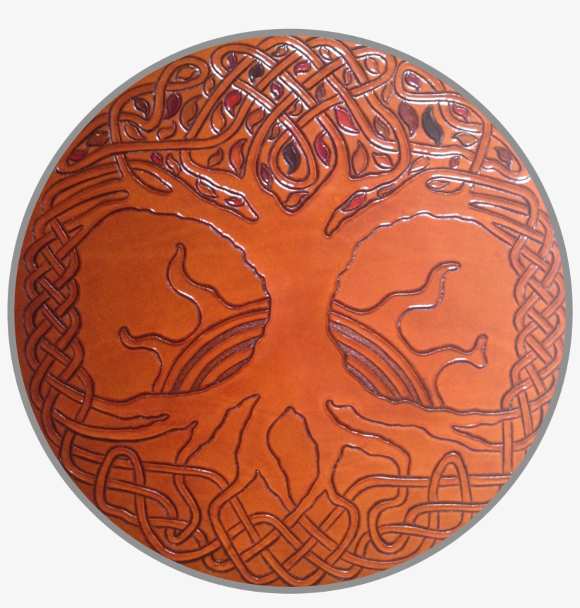 Celtic Tree Of Life Targe - Circle, transparent png download