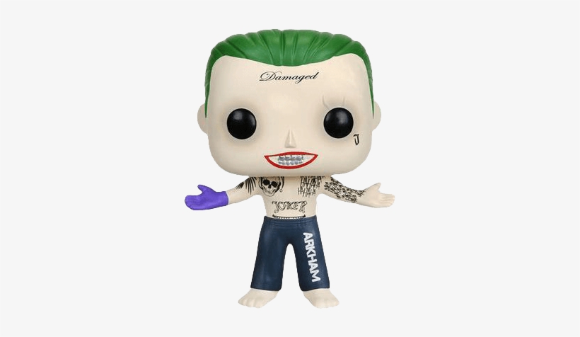 Funko Pop Suicide Squad Joker 1 - Funko Pop Joker, transparent png download