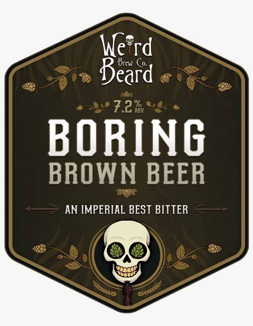 Weird Beard Bbb - Weird Beard Brewery, transparent png download