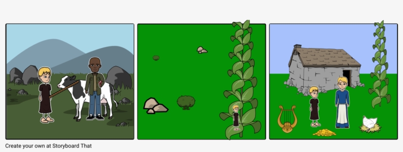 Jack And The Beanstalk - Cartoon, transparent png download