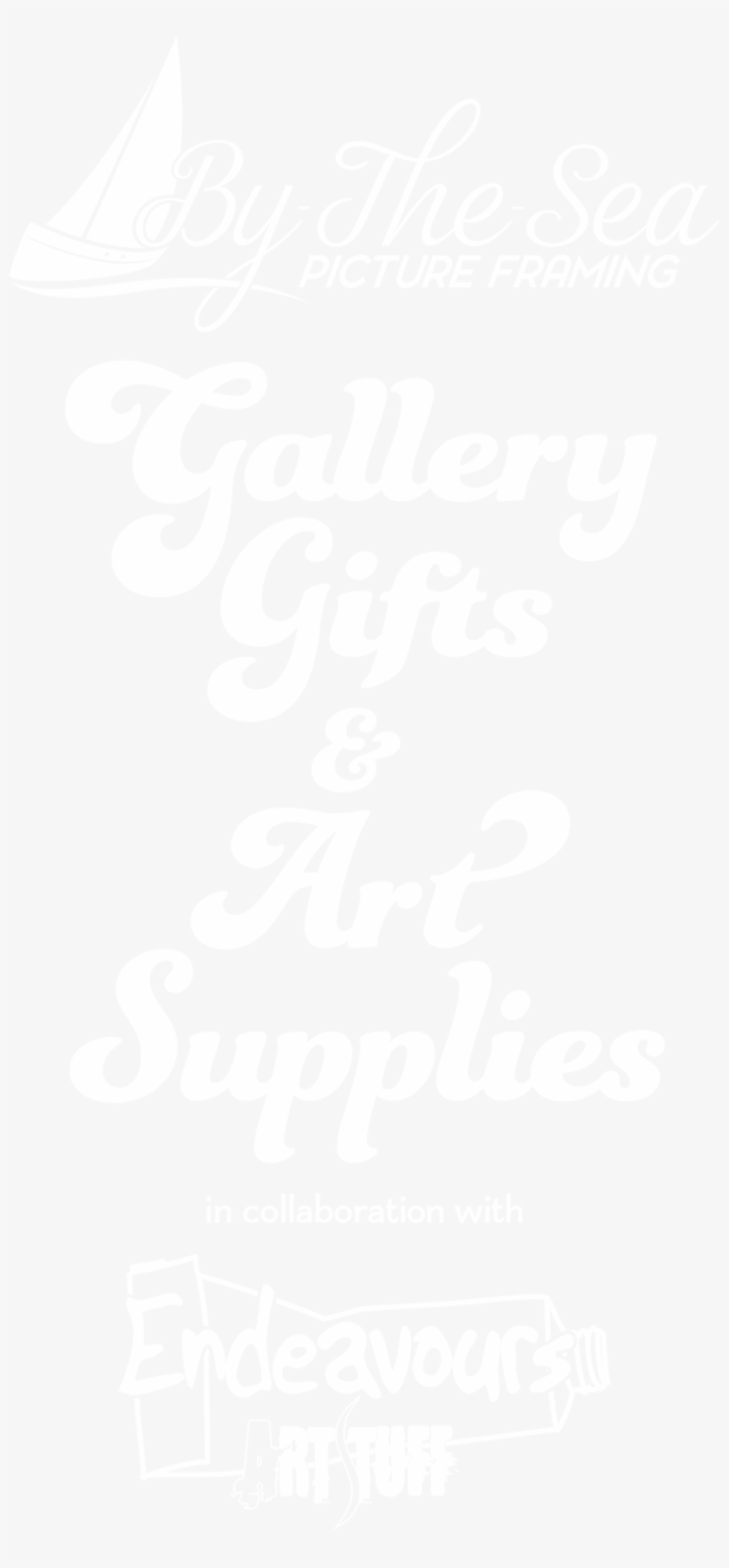 By The Sea Picture Framing, Gallery, Gifts & Art Supplies - Transparent Ps4 Logo White, transparent png download