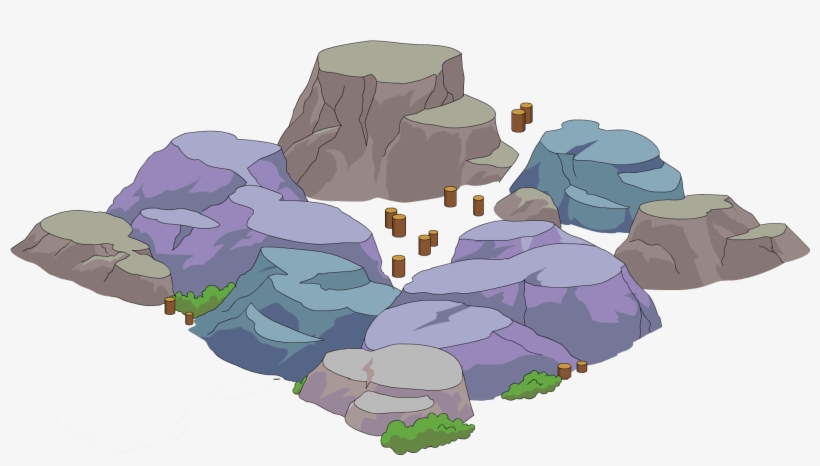 Tapped Out Mountain Destruction - Illustration, transparent png download