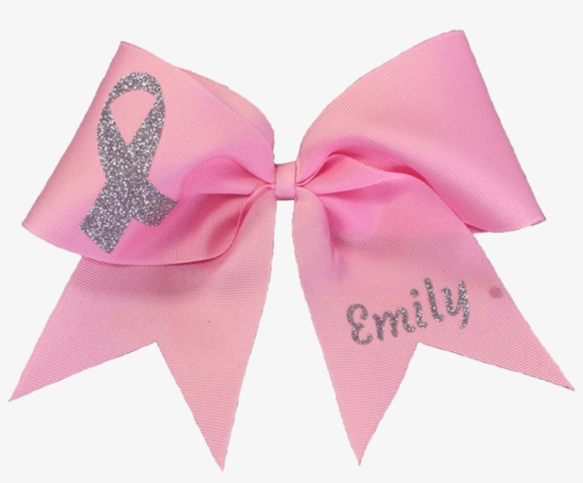 Free Png Download Breast Cancer Cheer Bows Png Images - Breast Cancer Awareness Bows, transparent png download