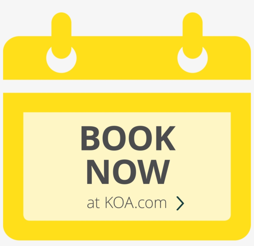 Book Now At Koa - Sign, transparent png download