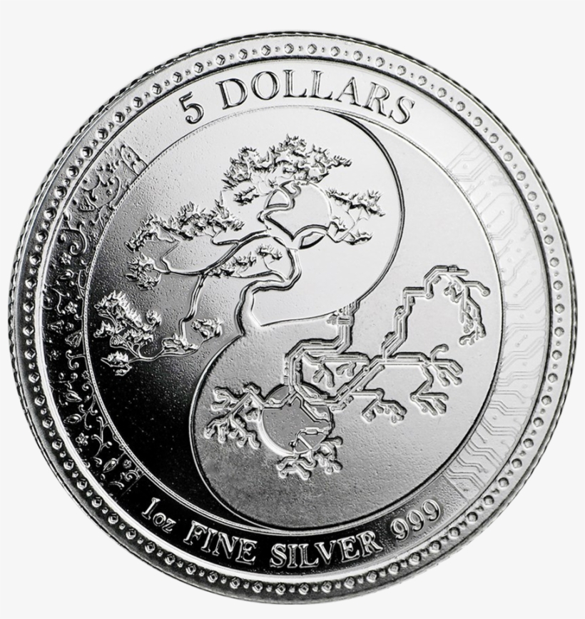 2018 Tokelau Equilibrium 1oz Silver Coin - Equilibrium 1 Oz Silber, transparent png download