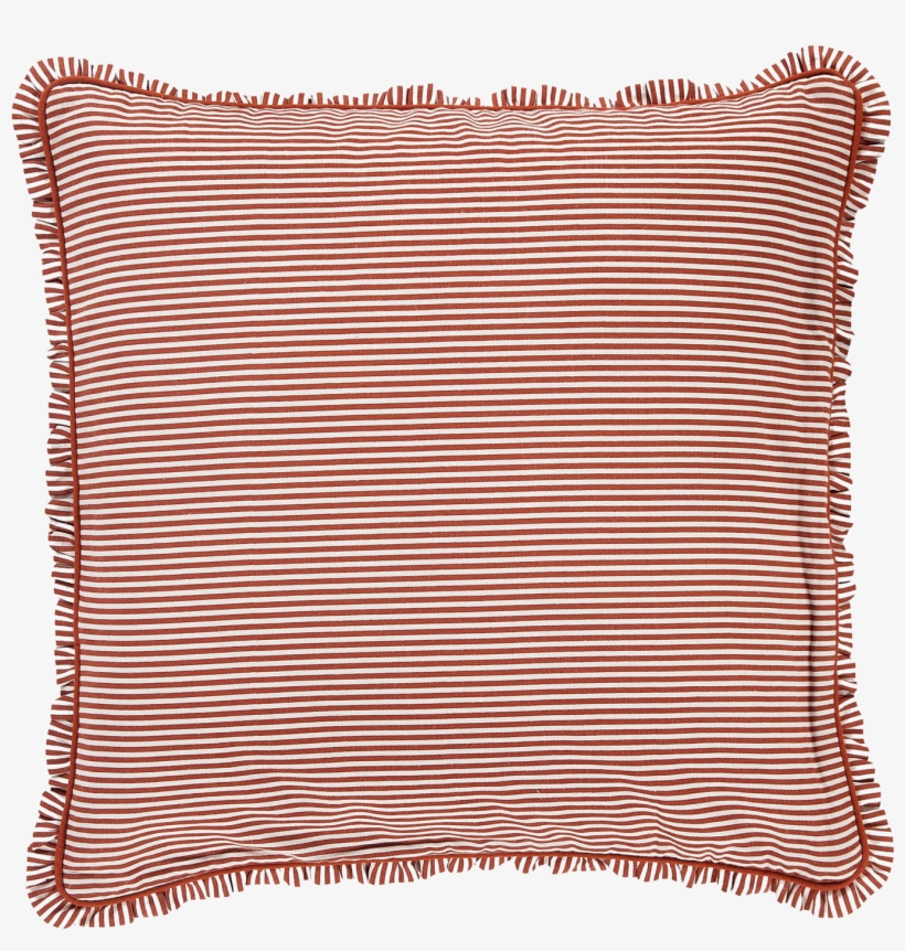 Pillow Case Ruffles And Stripes - Throw Pillow, transparent png download